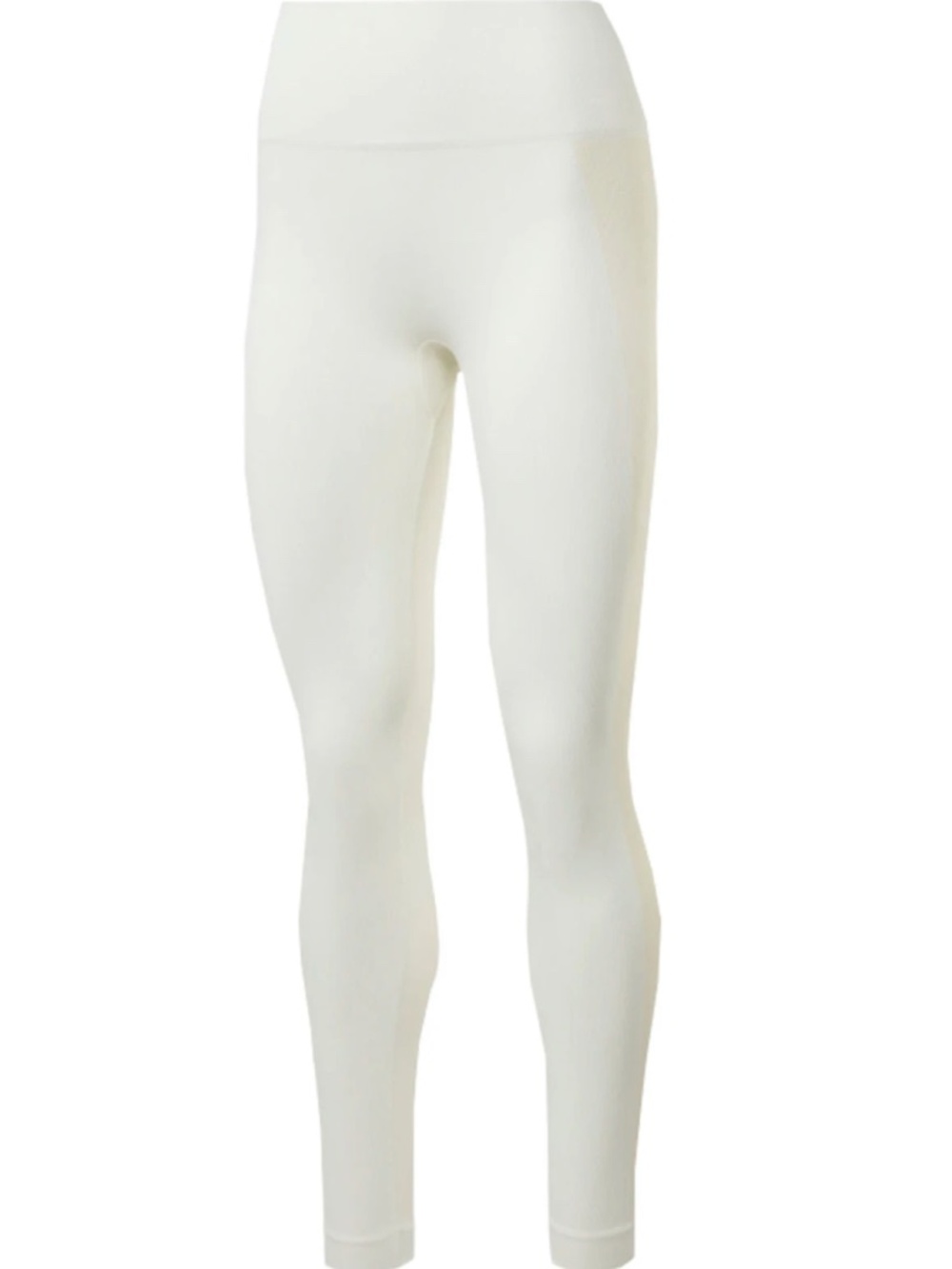 Reebok x Victoria Beckham seamless leggings / off-white beige /high rise